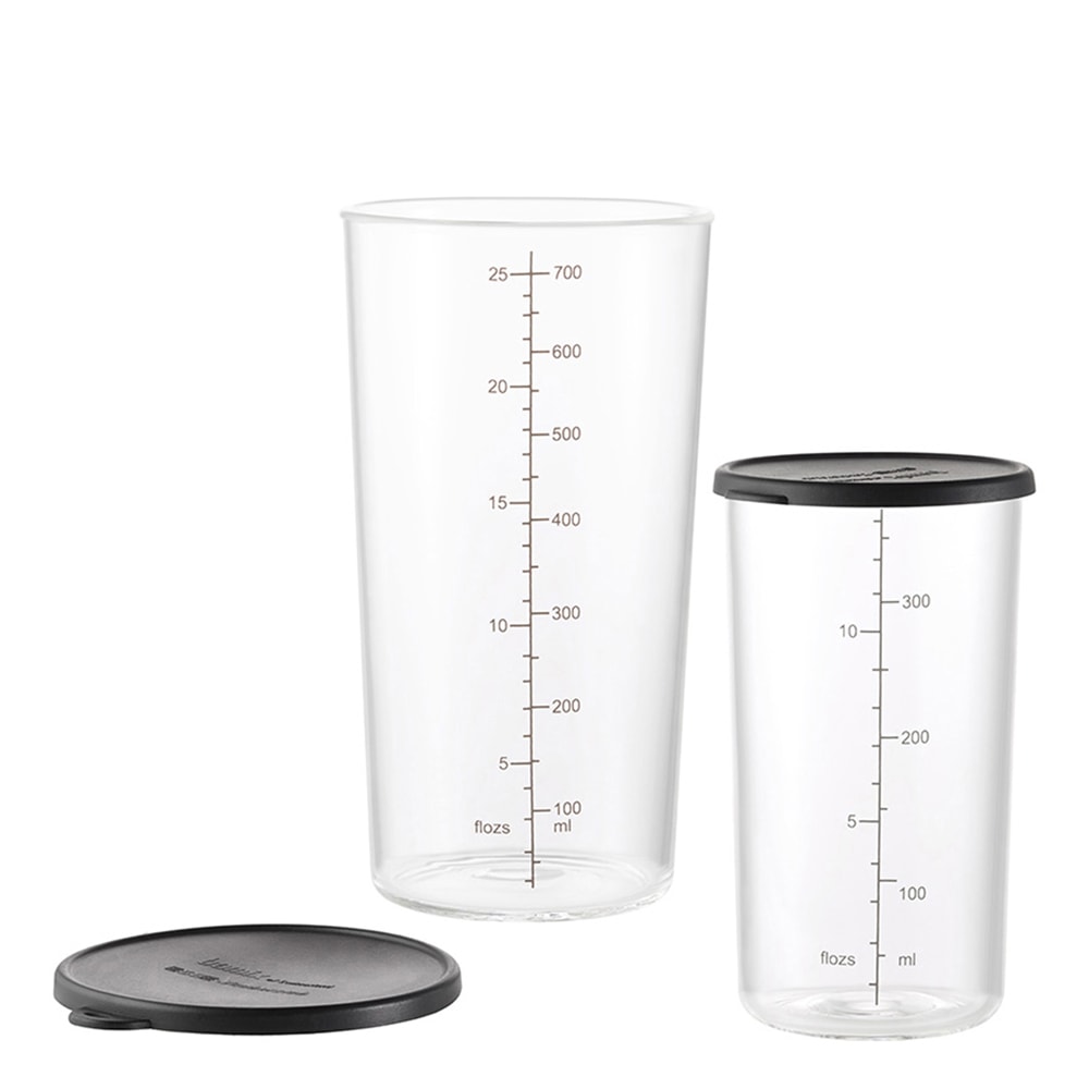 Bamix Mixbägare set m lock Klar