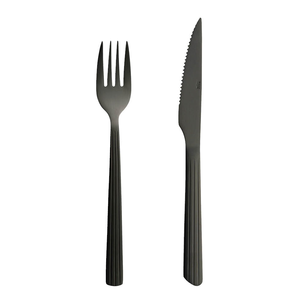 Raw Grillbestick 8 delar Mattsvart