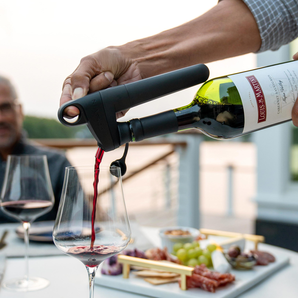 Pivot Förslutare till vinflaska 6-pack Svart