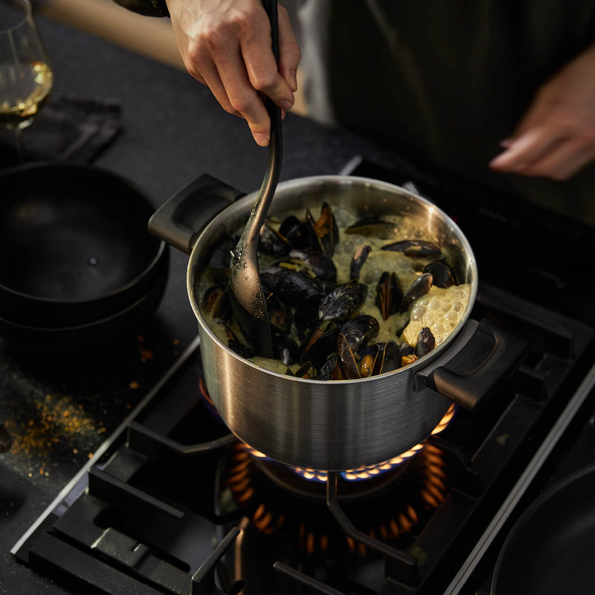 Hard Face Steel Gryta 3,5 L