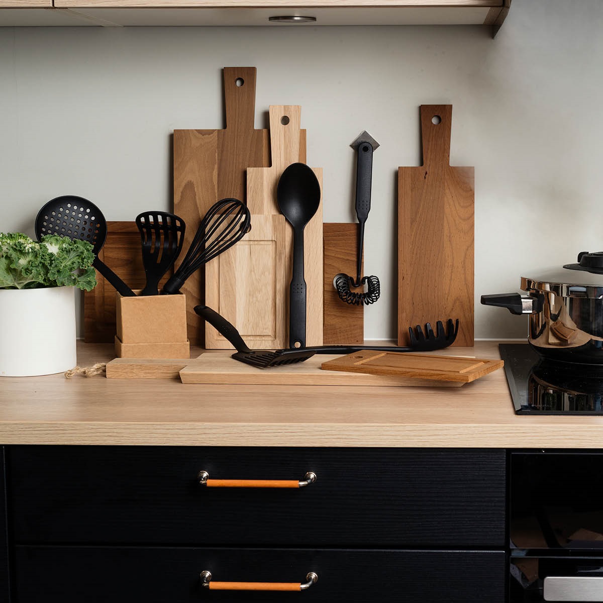 Rix Potatismosare Nylon Svart