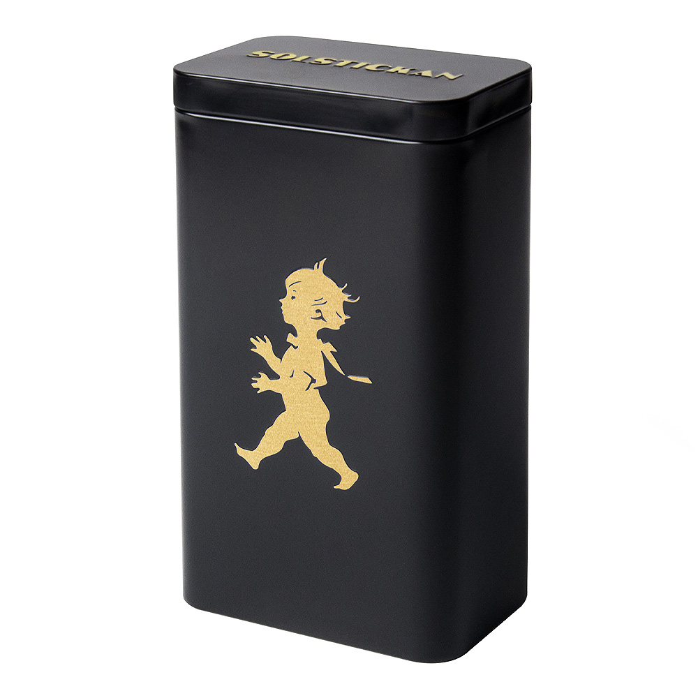 Kaffeburk Svart/Guld matt