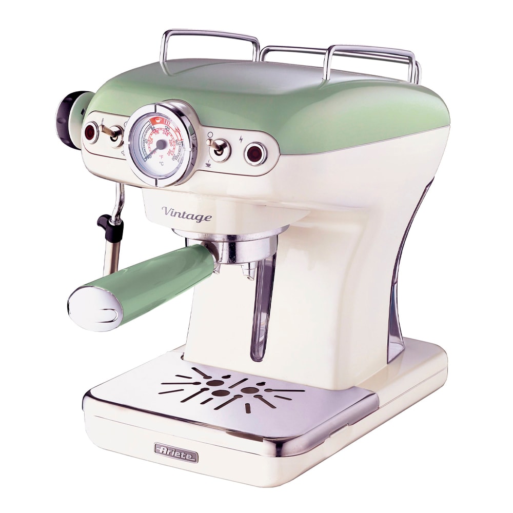 Vintage Espressomaskin Gr&ouml;n