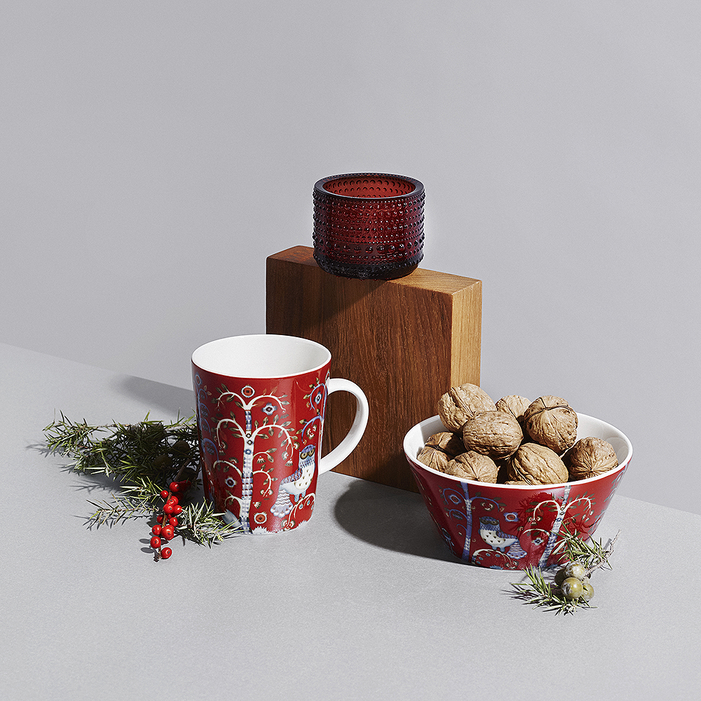 Taika Mugg 40 cl Röd