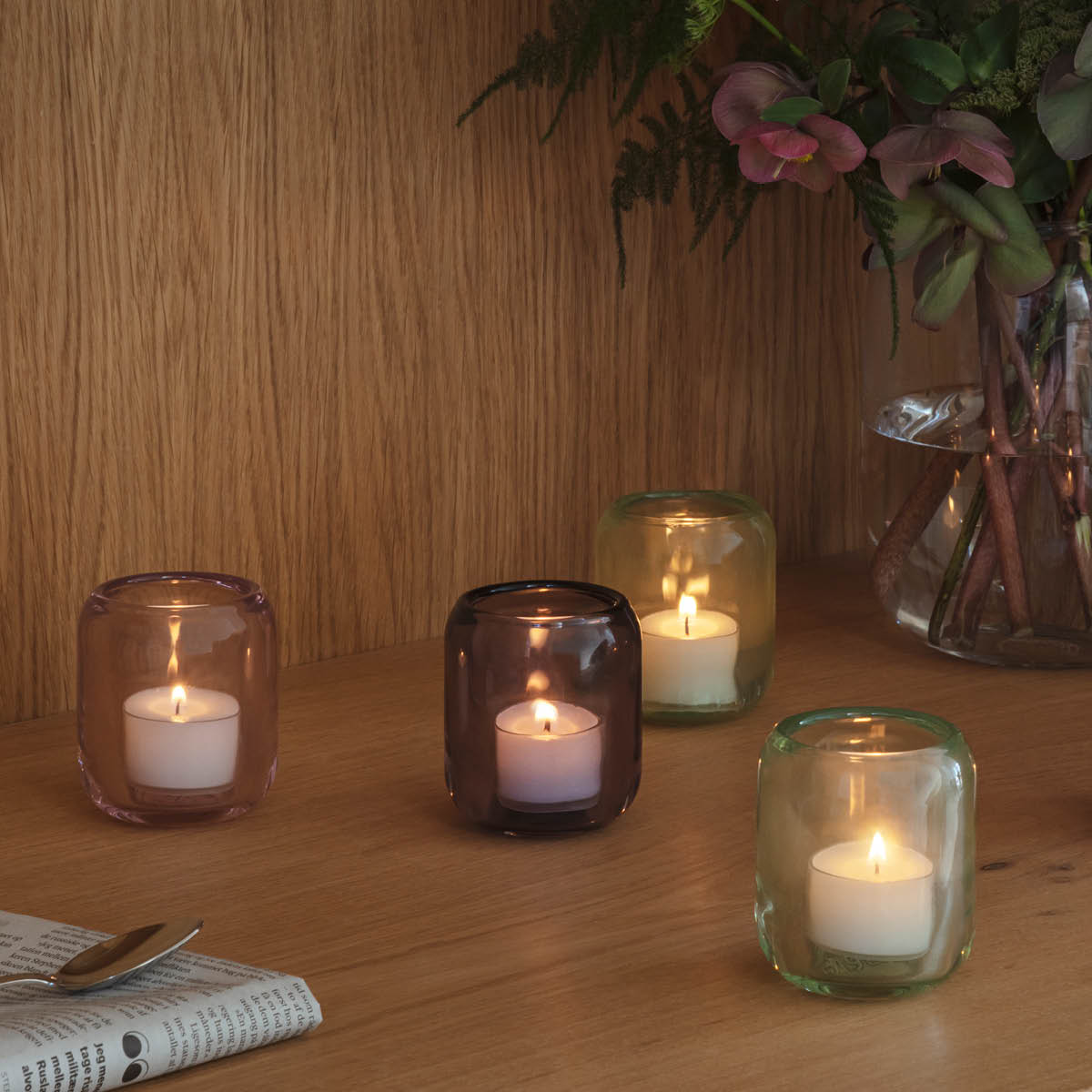 Acorn Ljuslyktor 2-pack Grape