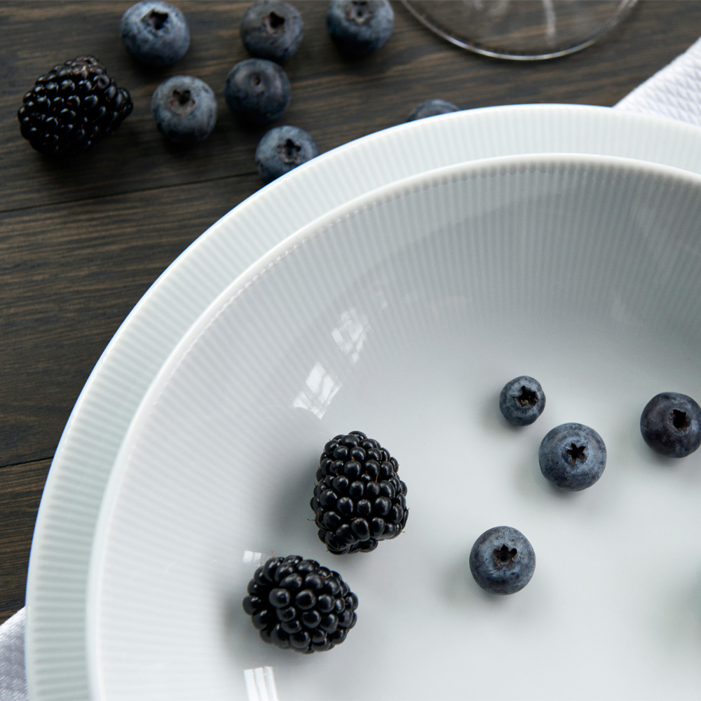 Eventail Skål 0,8 liter Vit