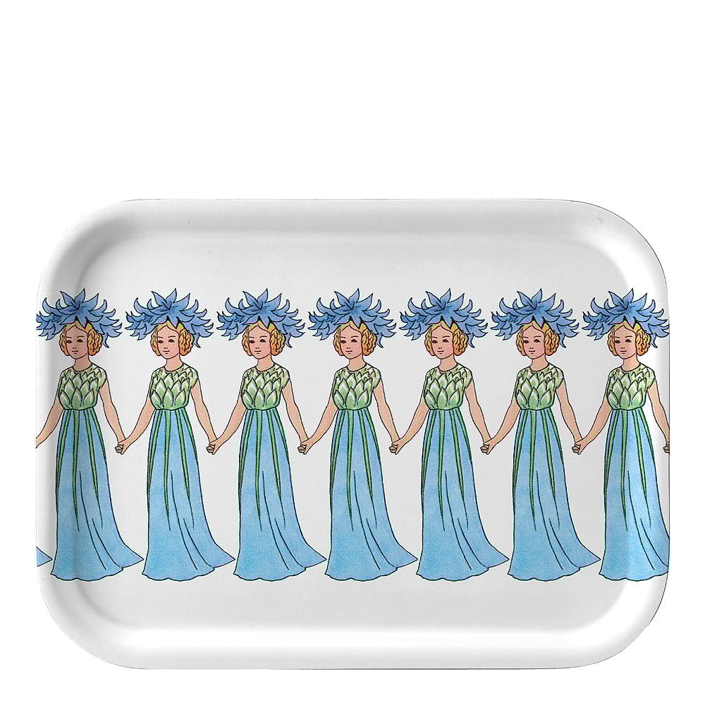 Elsa Beskow Bricka 20x27 cm Blåklint