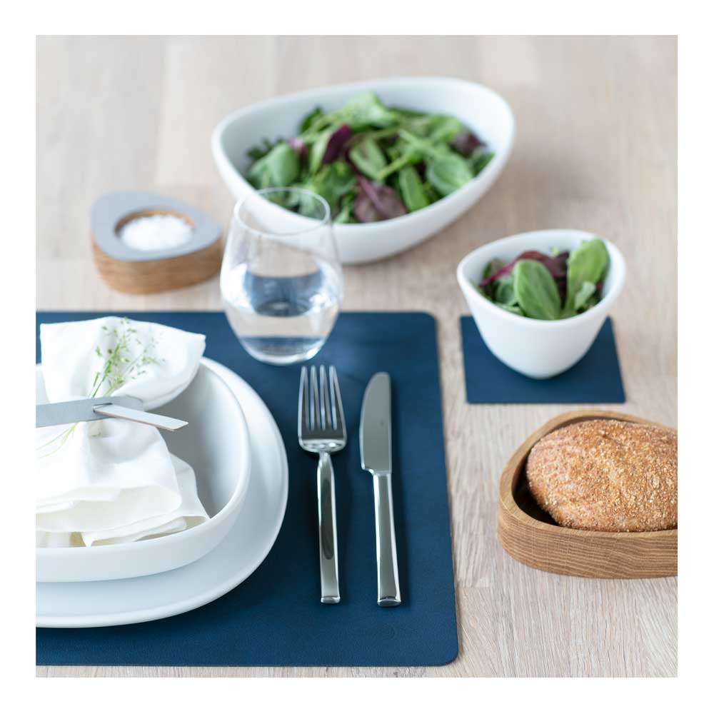 Square Bordtablett 35x45 cm Midnattsblå