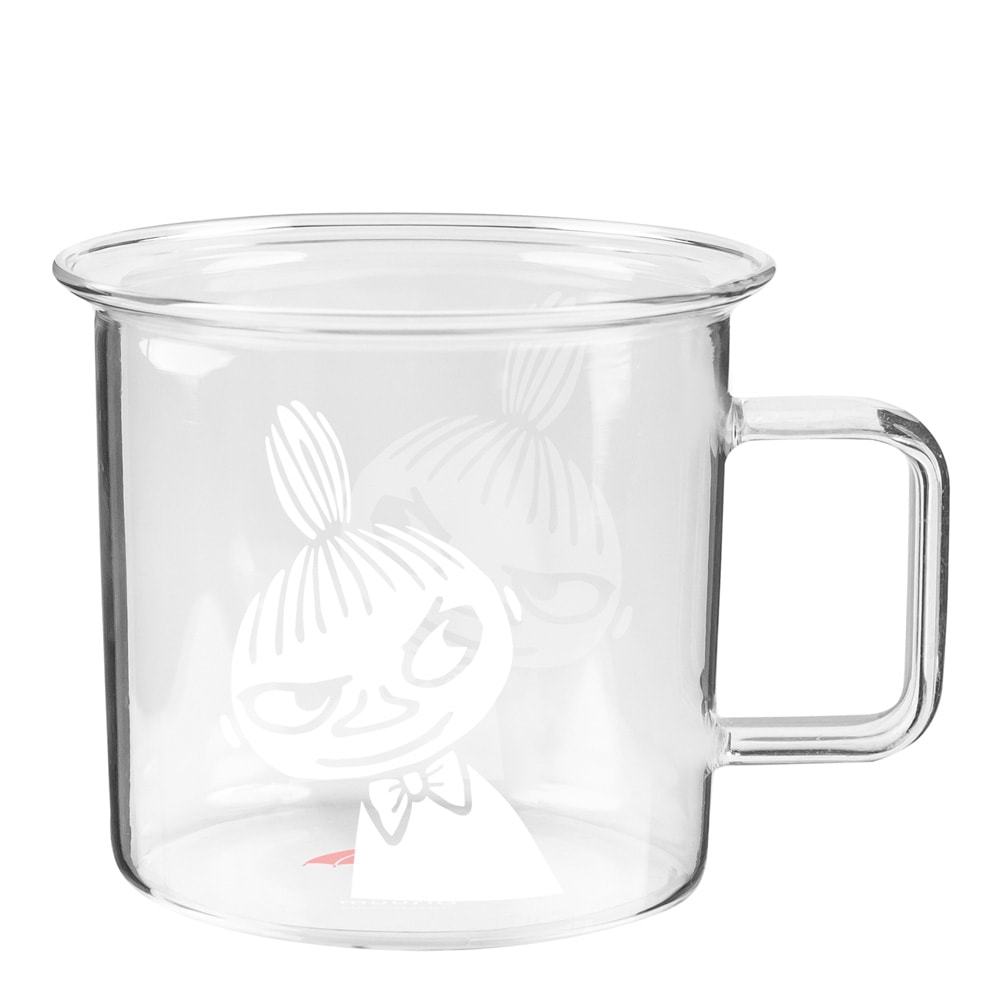 Mumin Glasmugg Lilla My 3,5 dl Klar