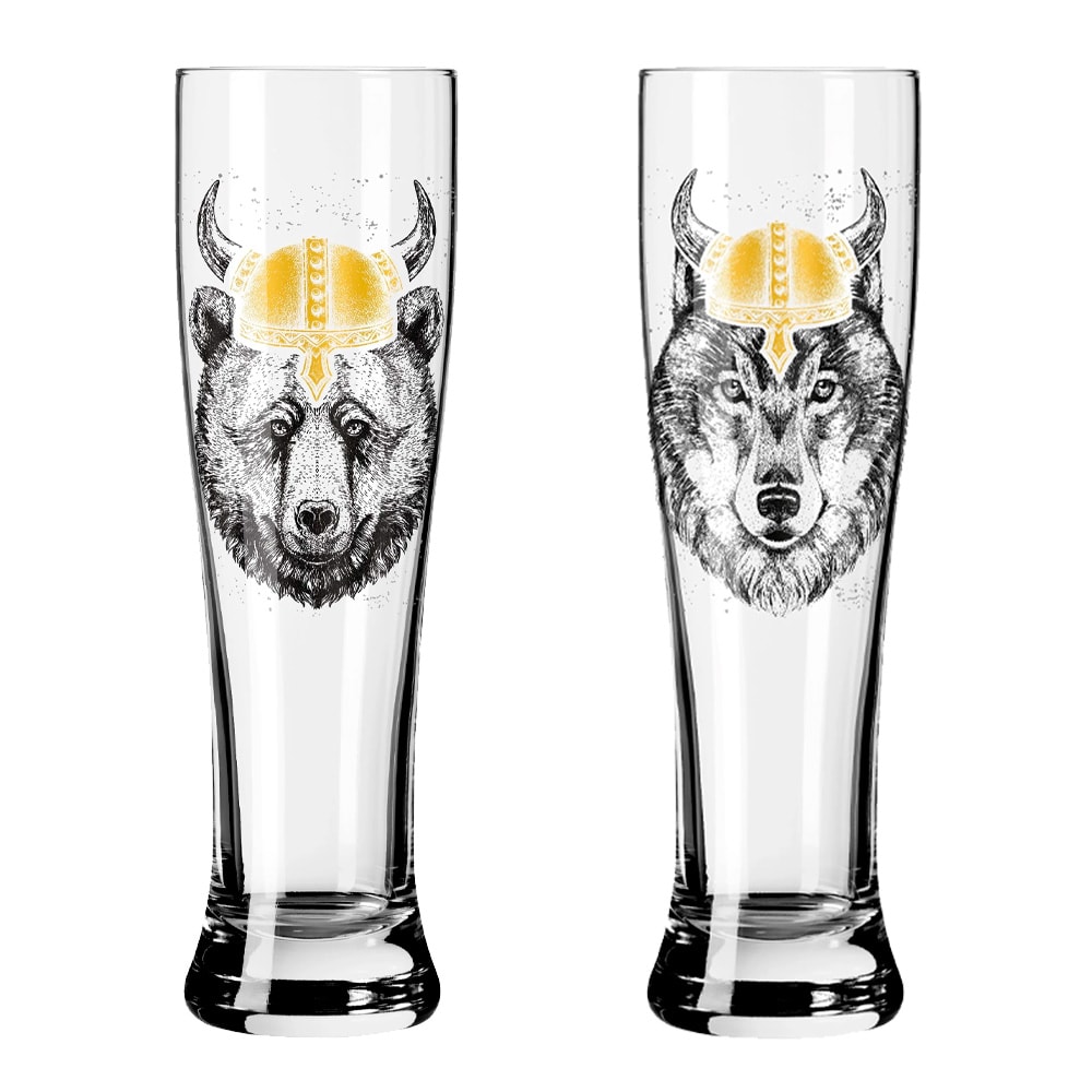 Brauchzeit Ölglas NO: 15 & 16 2-pack Klar