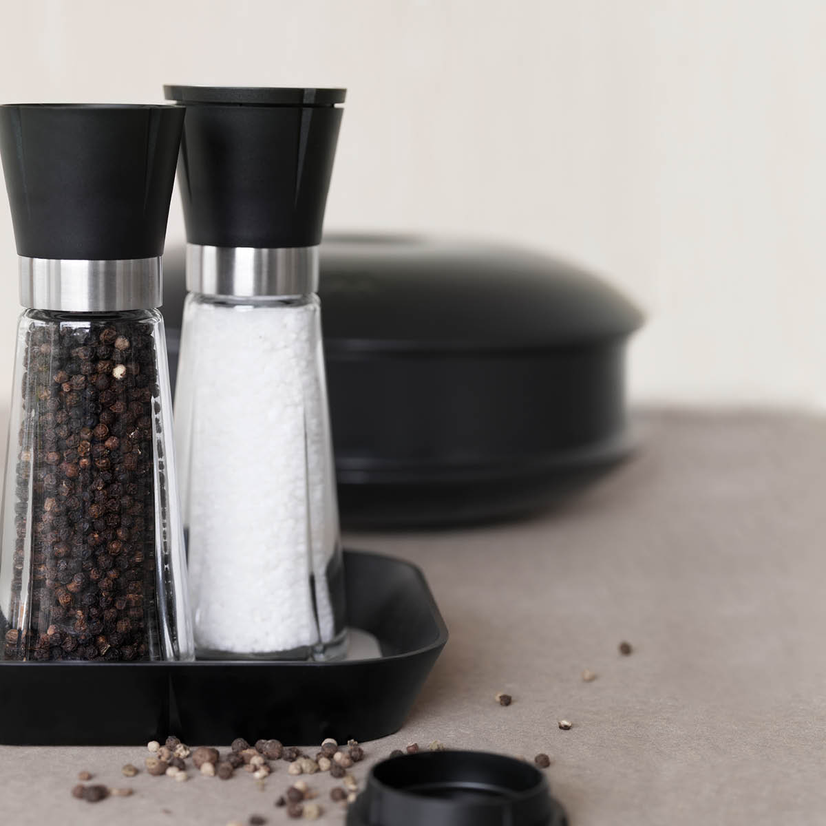 Grand Cru Saltkvarn 20,5 cm Svart/Stål