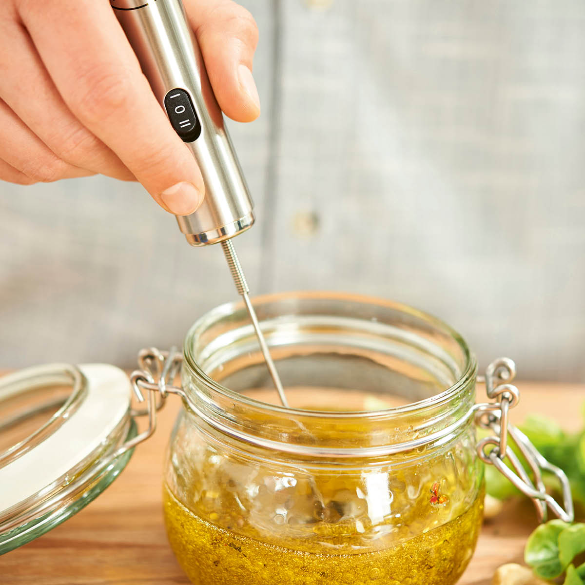 Mjölkskummare 23 cm Rostfri