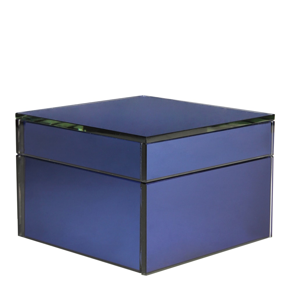 Mirror Ask 13x9,5 cm Blå