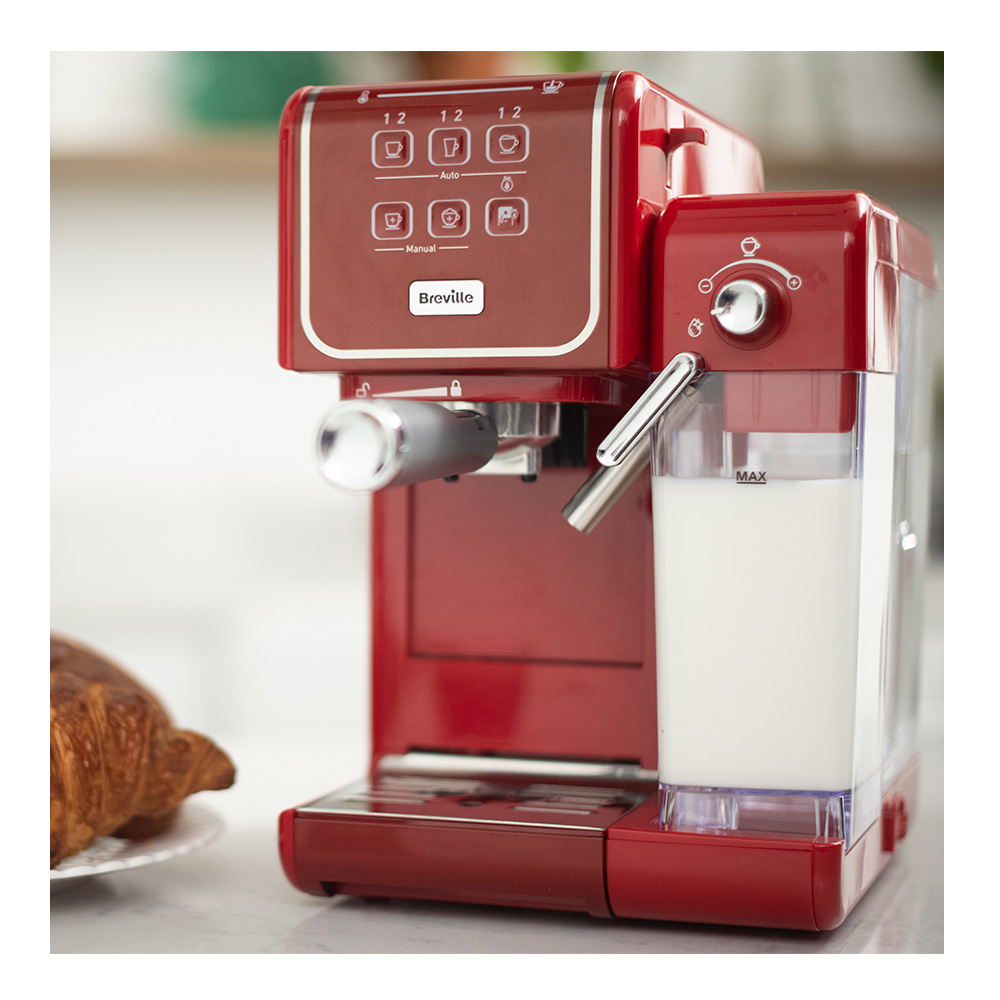 Breville Prima Latte III Röd
