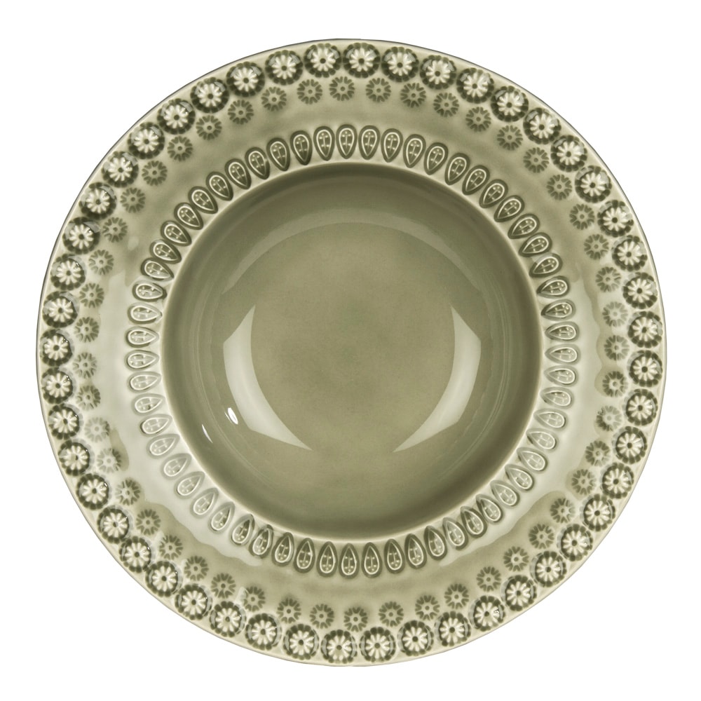 Daisy Sopptallrik 21 cm Faded Army