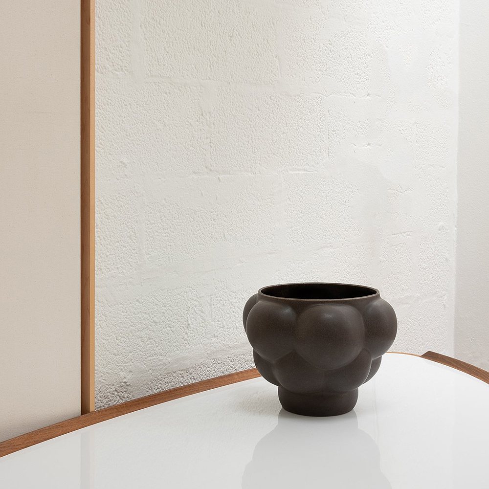 Balloon Skål/Kruka 05 Keramik 24 cm Brun