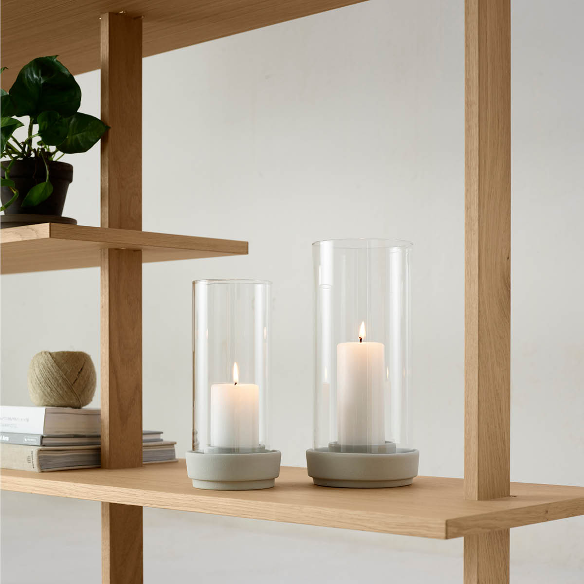 Stelton Hurricane Ljuslykta 28.5 cm Sand