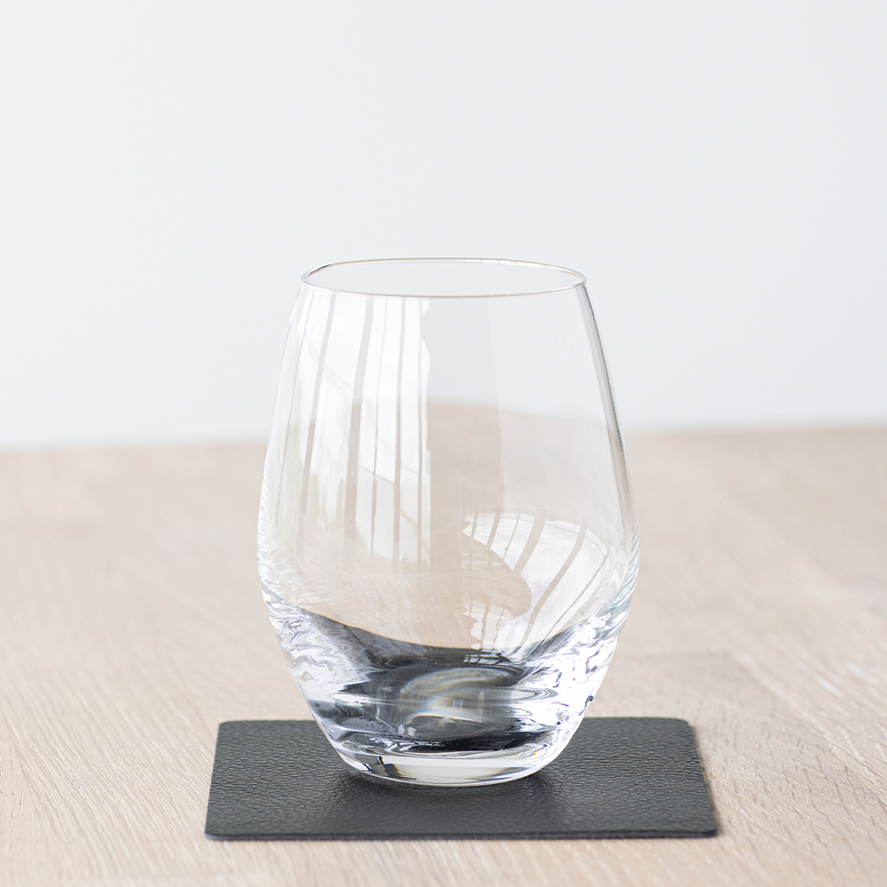 Glass Mat Square Black