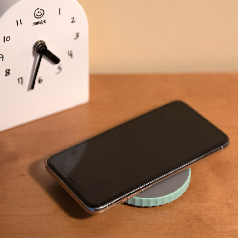 Skittle Lampa med Laddare Mint