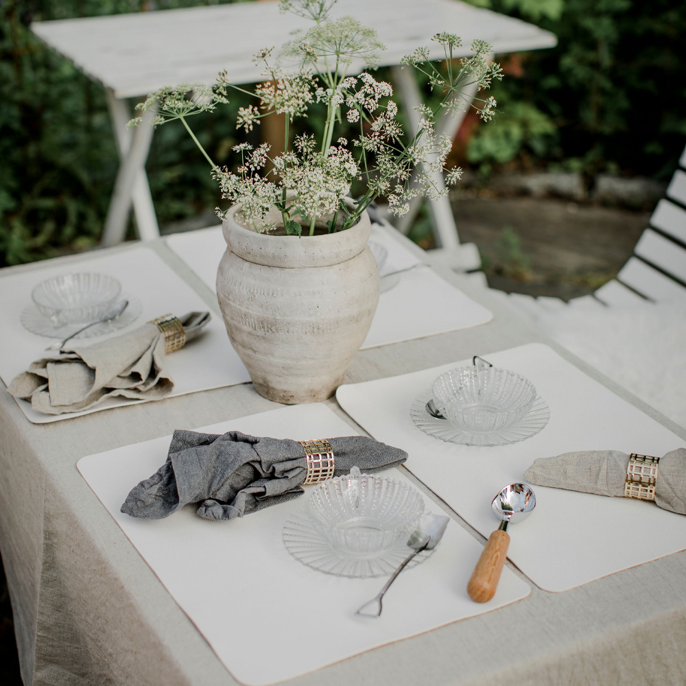 Servina Servettringar 4,5 cm 4-pack Mässing