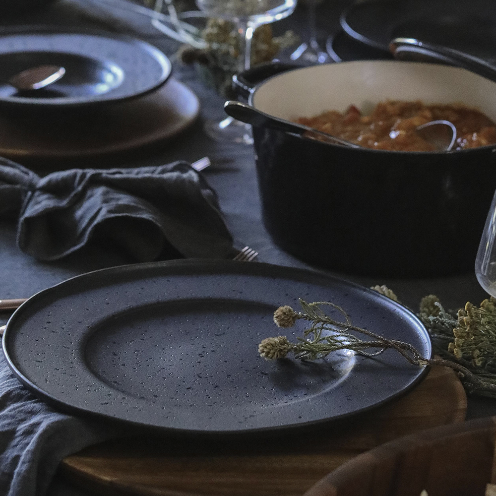 Trevare Dukningstallrik 30 cm Mörk Brun