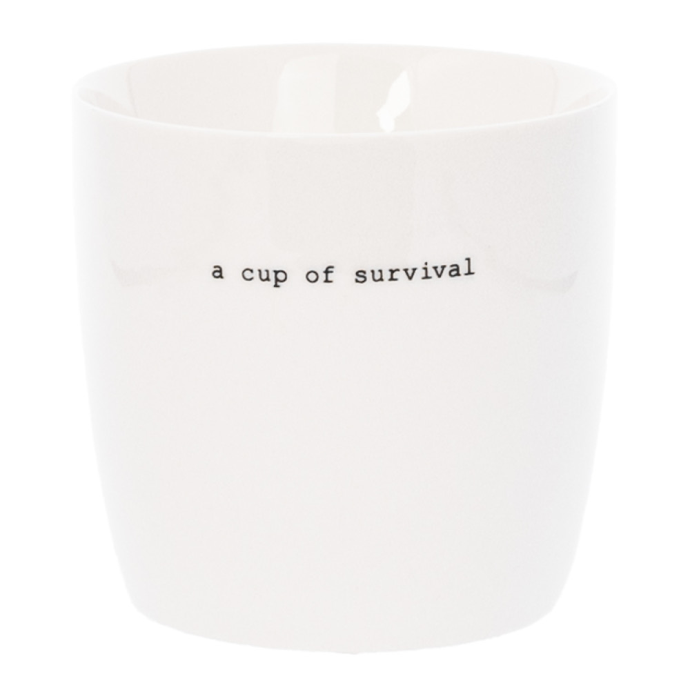 S&ouml;gne Mugg 30 cl A cup of survival Vit