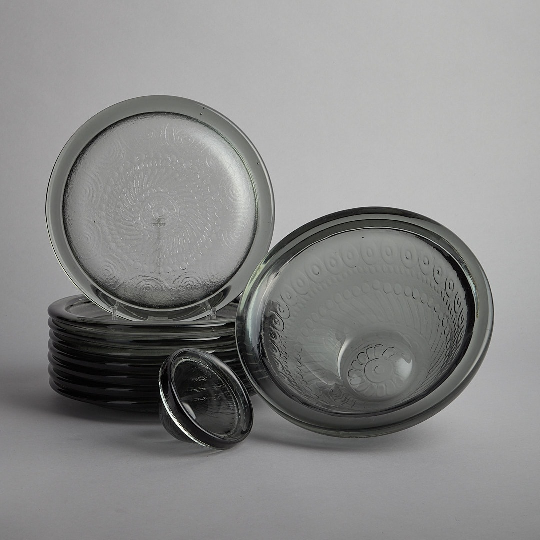 Glasservis 10 delar av Göran Wärff