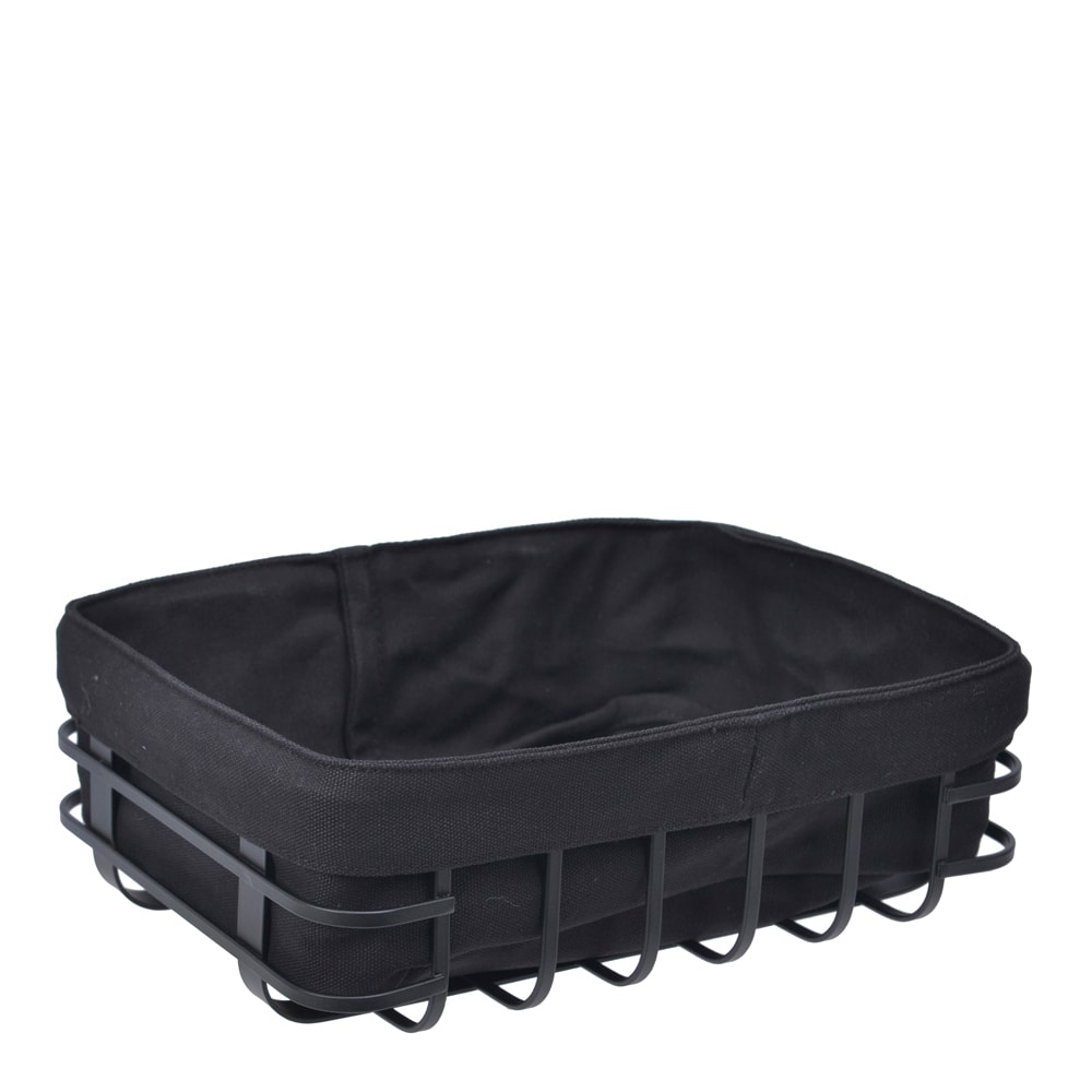 Vintri Brödkorg 25x18 cm Svart