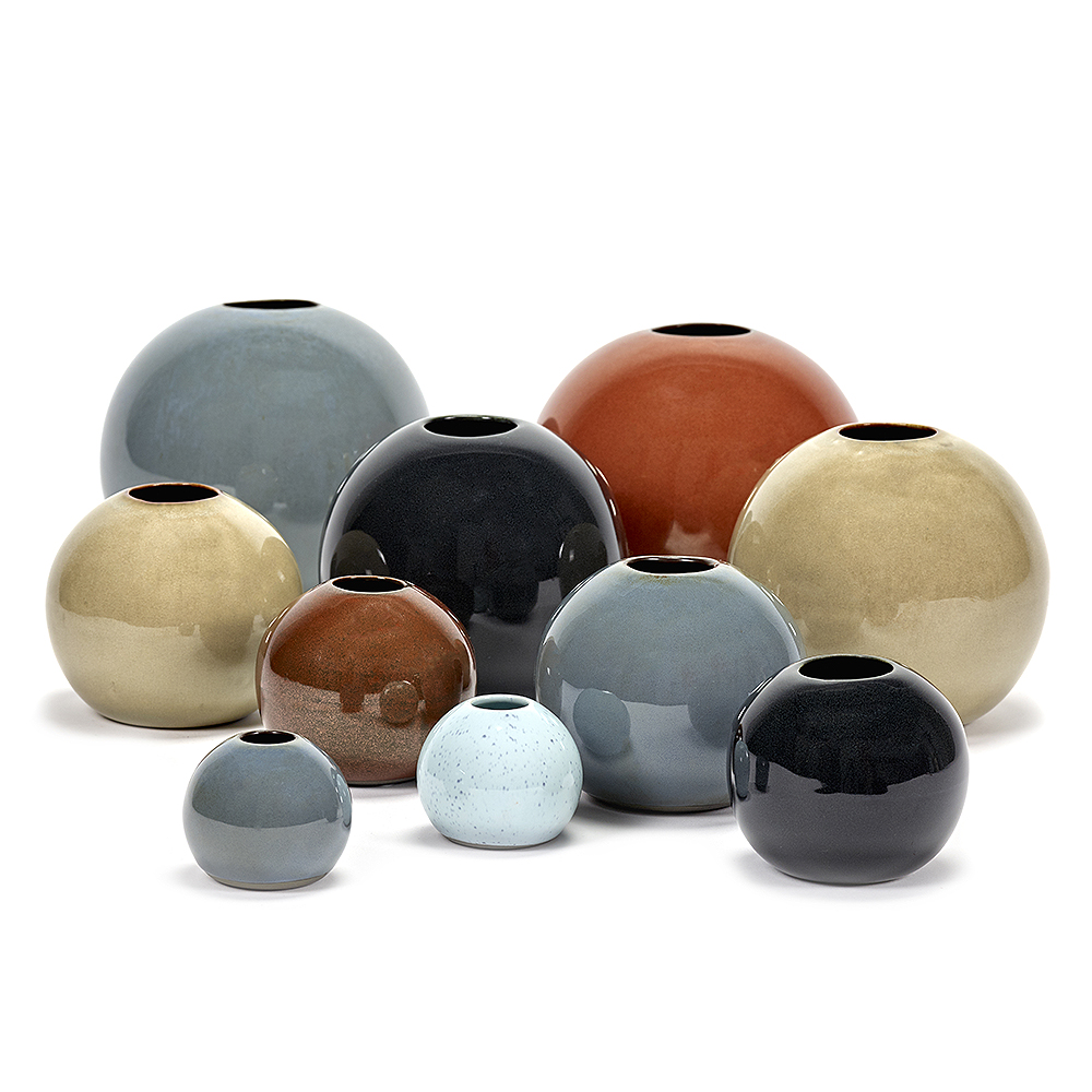 Ball Vas Keramik 14 cm