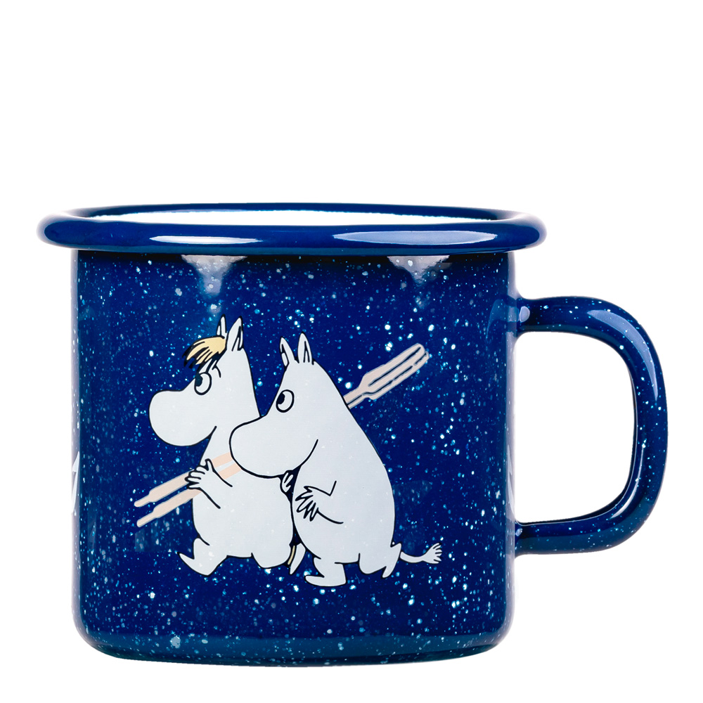 Mumin Emaljmugg Sailors 2,5 dl Blå