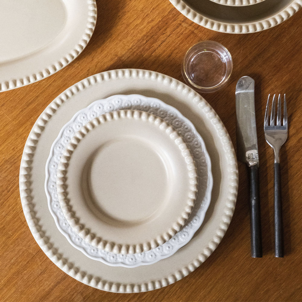 Daria Tallrik 22 cm Sand