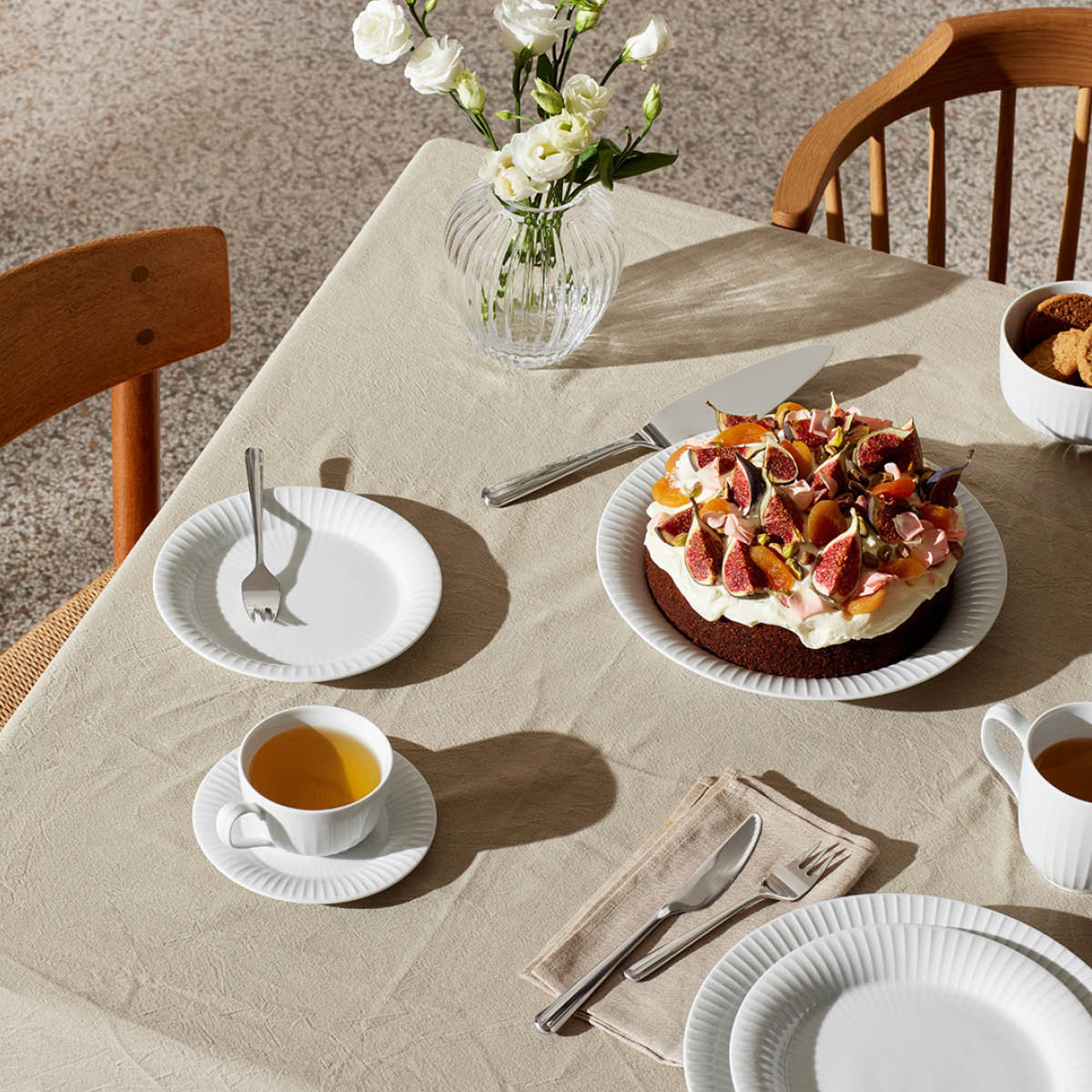 Hammersh?i Bestickset 16 delar Rostfritt stål