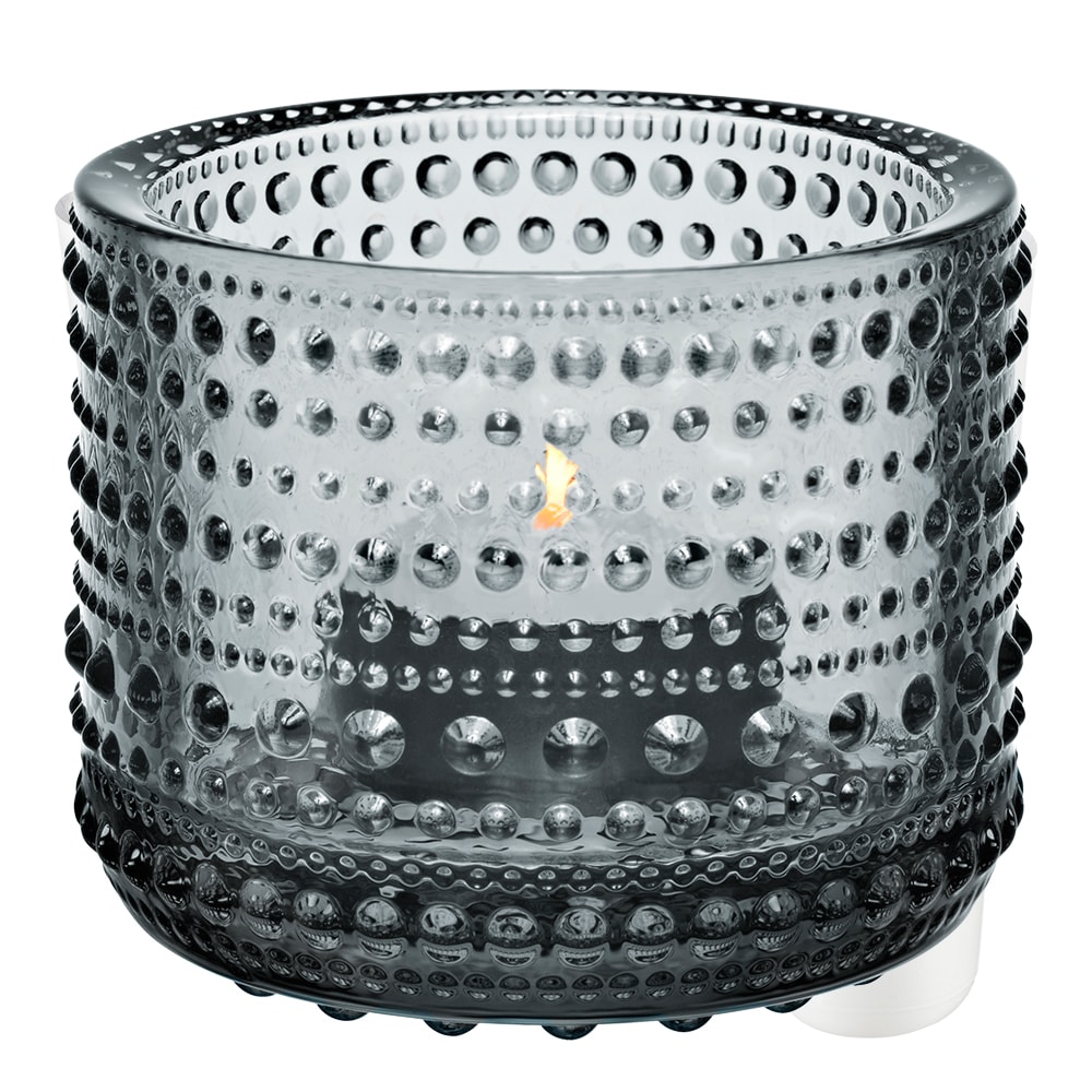 Kastehelmi Ljuslykta 6,4 cm Grå