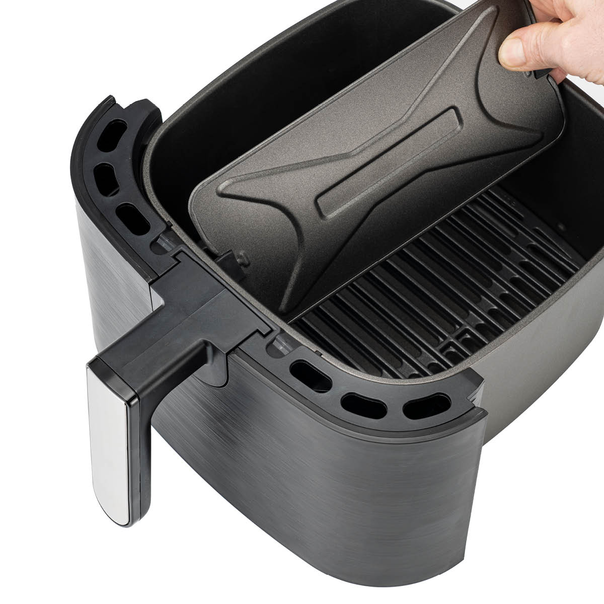 Easy Fry & Grill XXL 2-i-1 airfryer AG8018S0 Svart