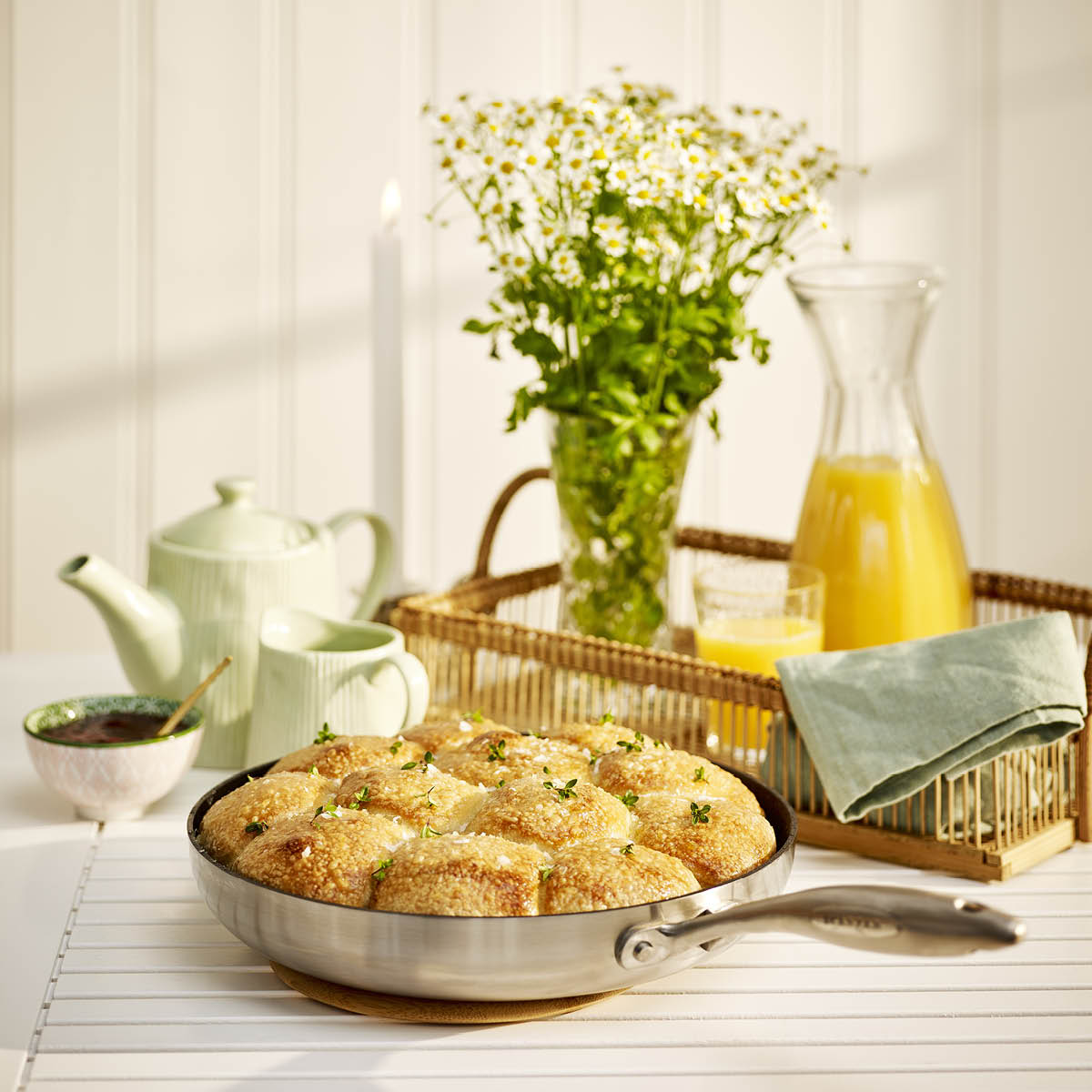 Accessories Grytunderlägg magnetisk Bambu 18 cm