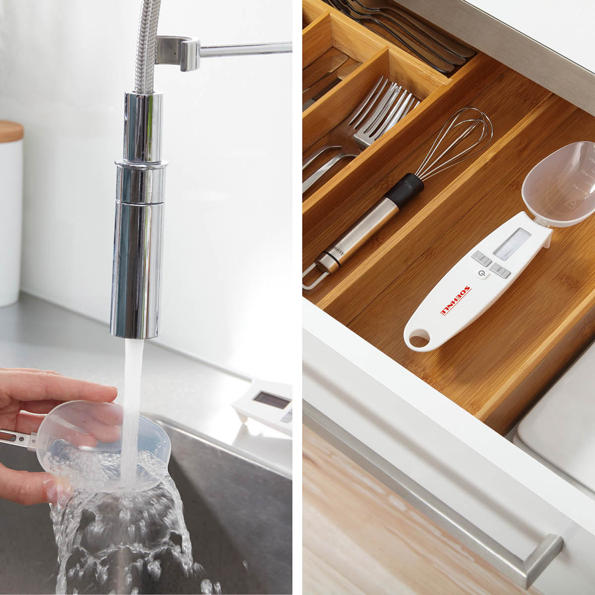 Cooking Star Hushållsvåg Sked Vit