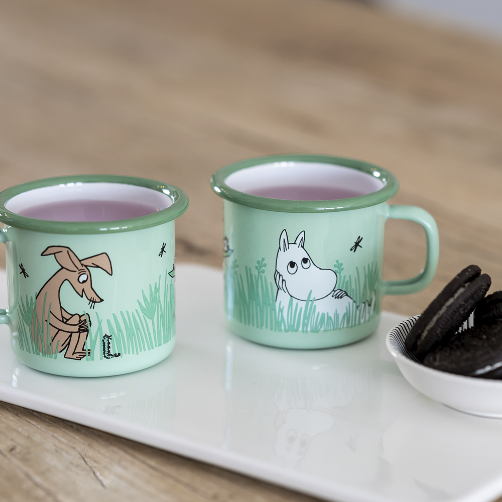 Mumin Emaljmugg Pojkarna 25 cl
