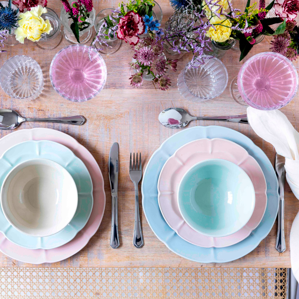 S?holm Solvej Assiett 22 cm Soft pink