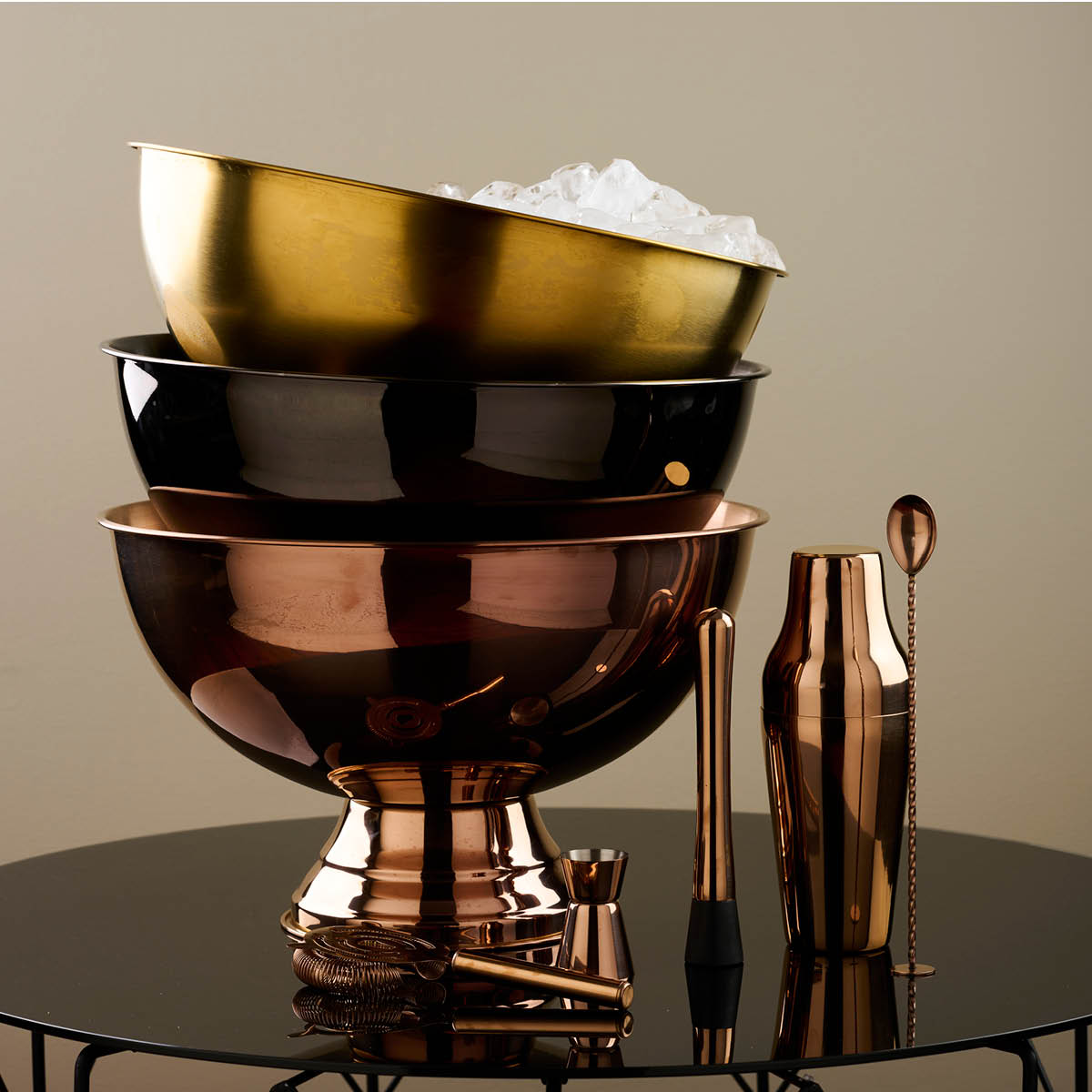 Sontell cocktailsil Koppar