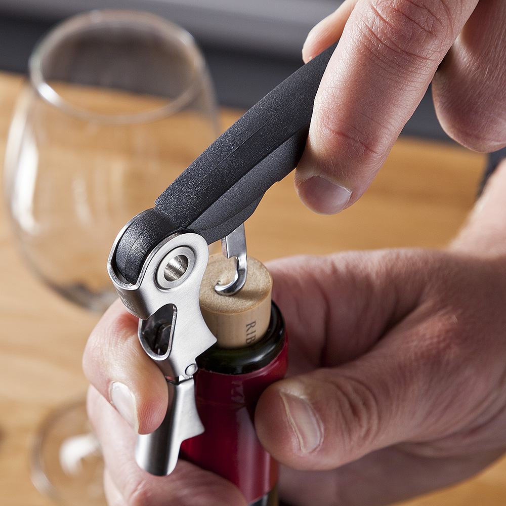 Vacu Vin Kyparkorkskruv Svart