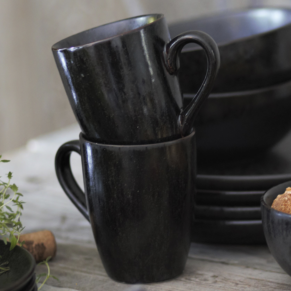 Mörke Mugg 32 cl Svart