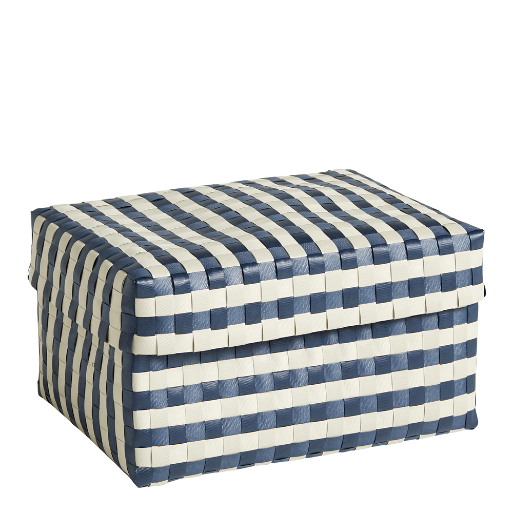 Maxim Ask 33,5x24x18,5 cm Blå/Sand