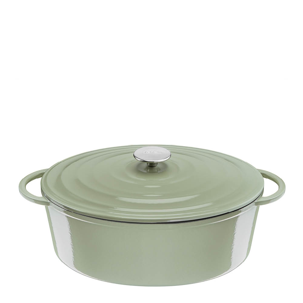 Lov Gjutjärnsgryta Oval 7,2 L Grön