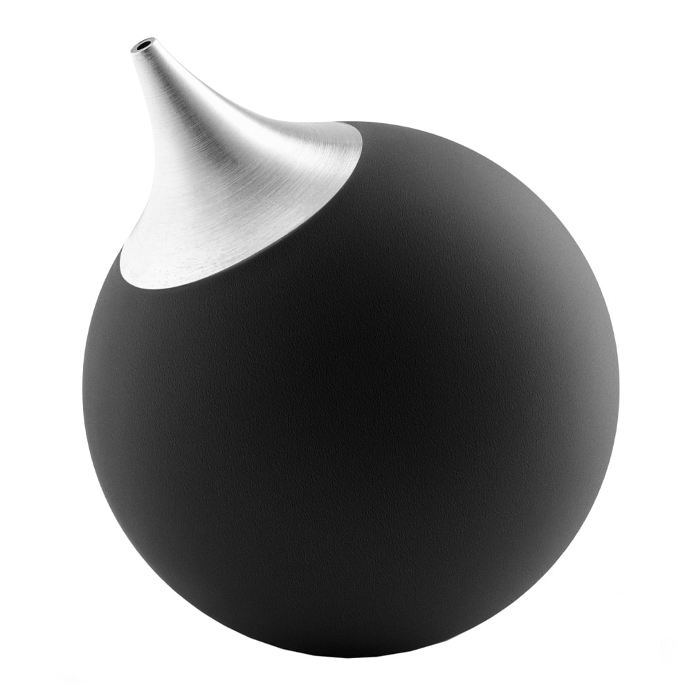 Tvålbehållare Silikon Svart