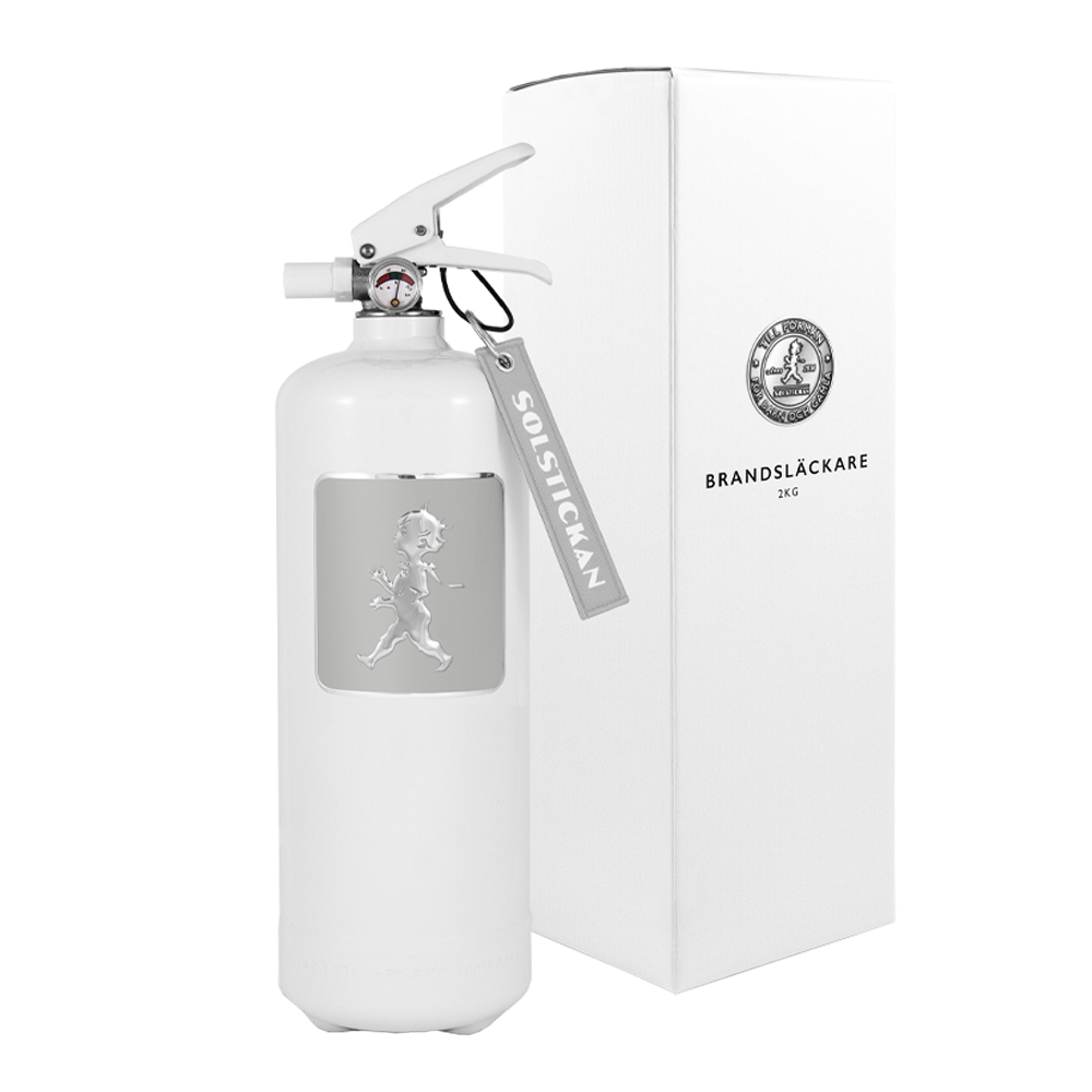 Solstickan Brandsläckare 2 kg Vit/Grå