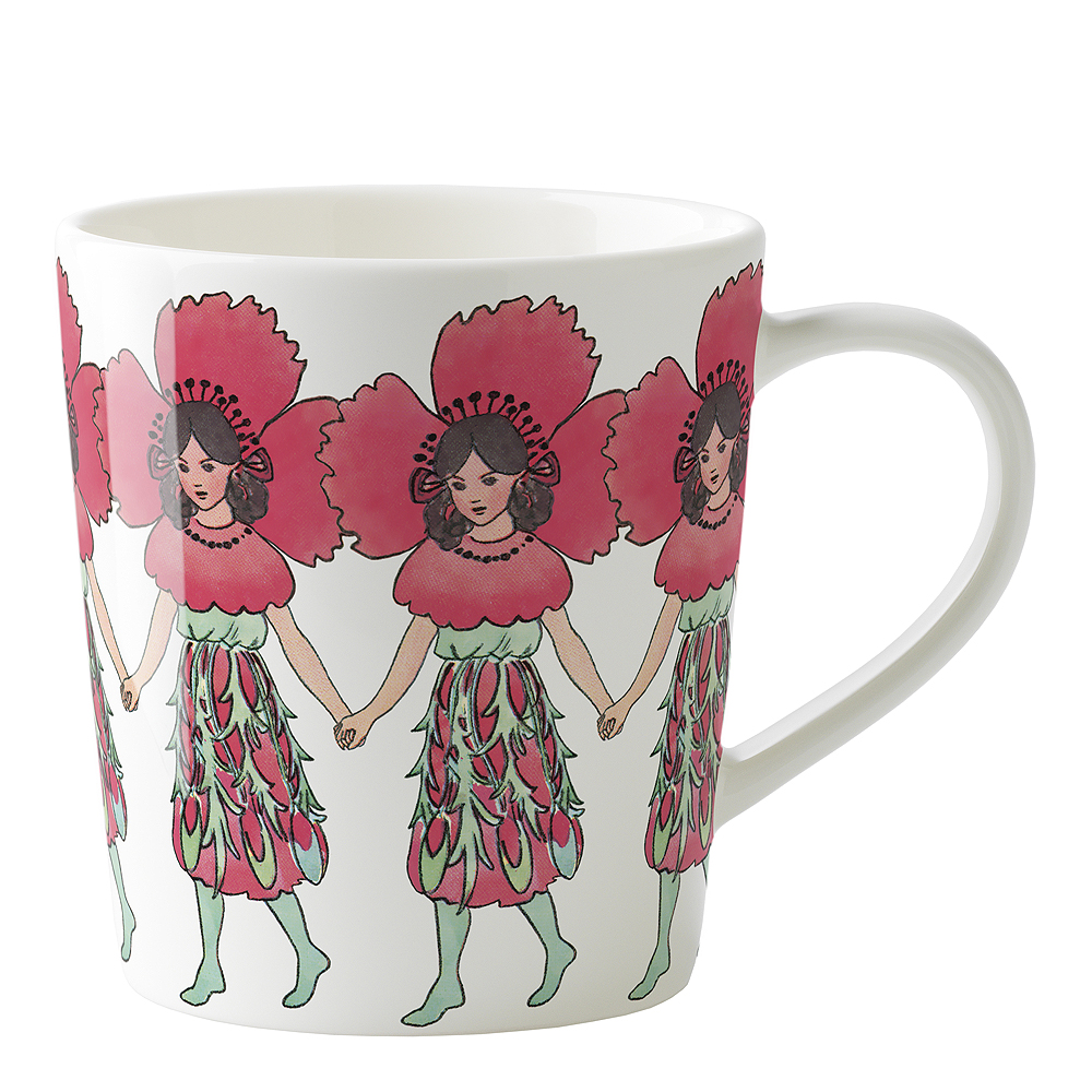 Elsa Beskow Mugg/öra 40 cl Vallmo