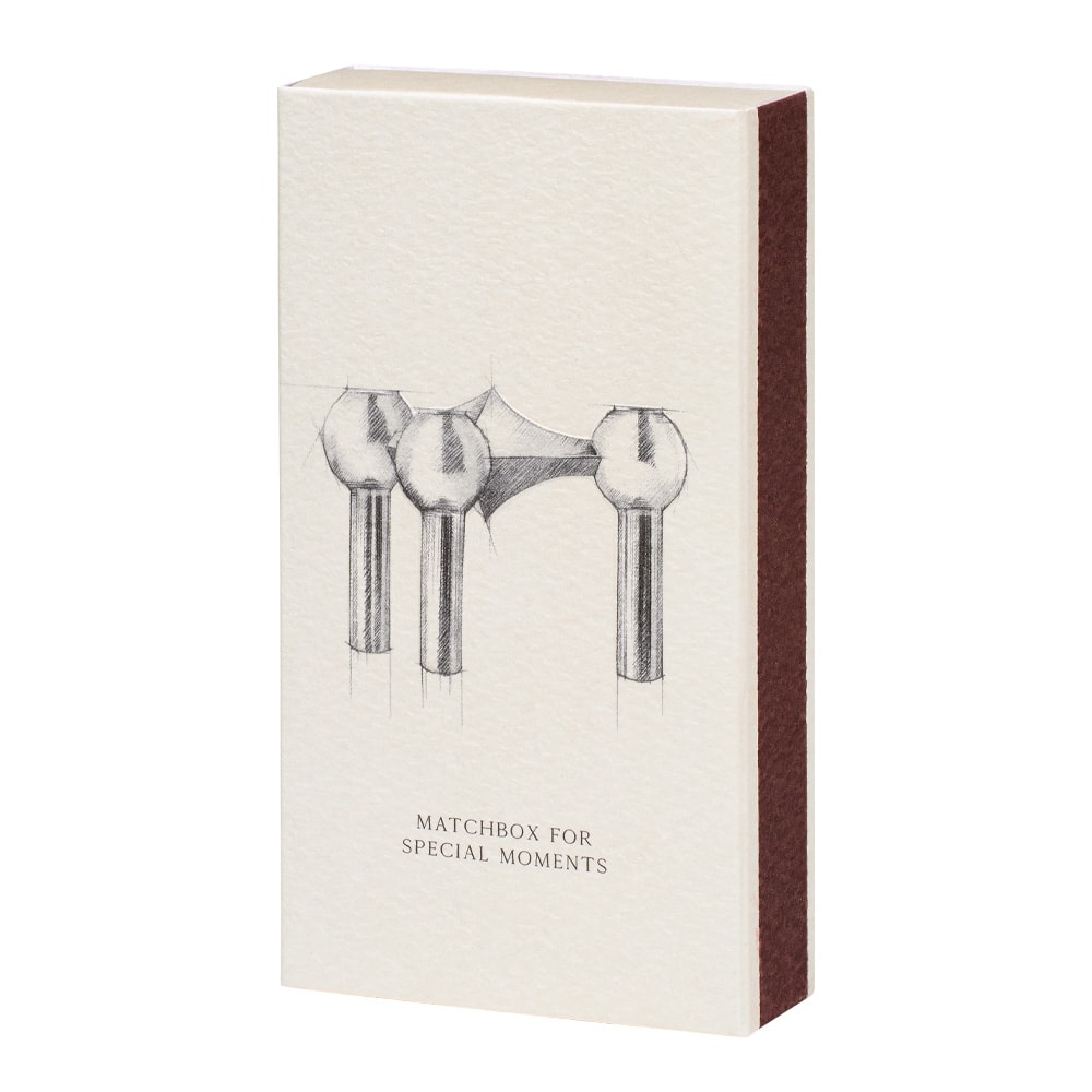 Stoff Nagel Tändsticksask 50 st Beige