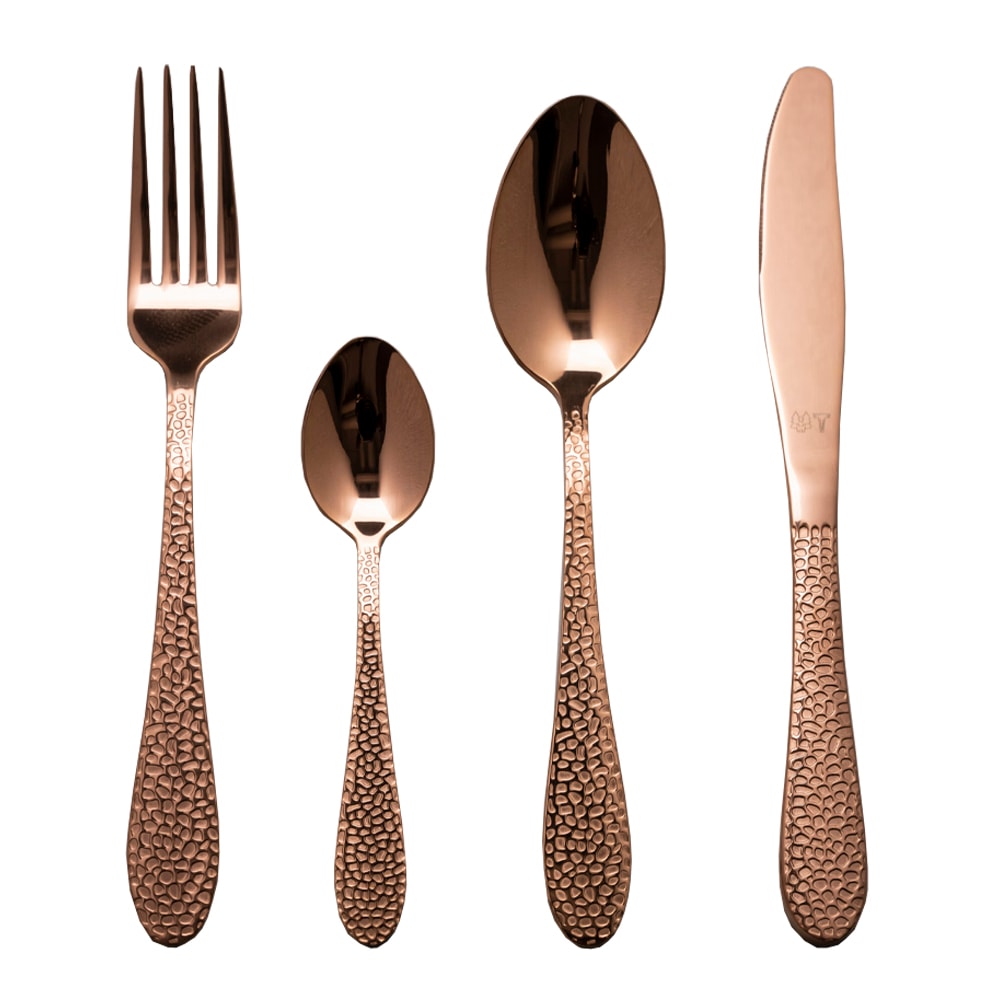 Bestickset 16-delar Fenix Koppar-Rosé