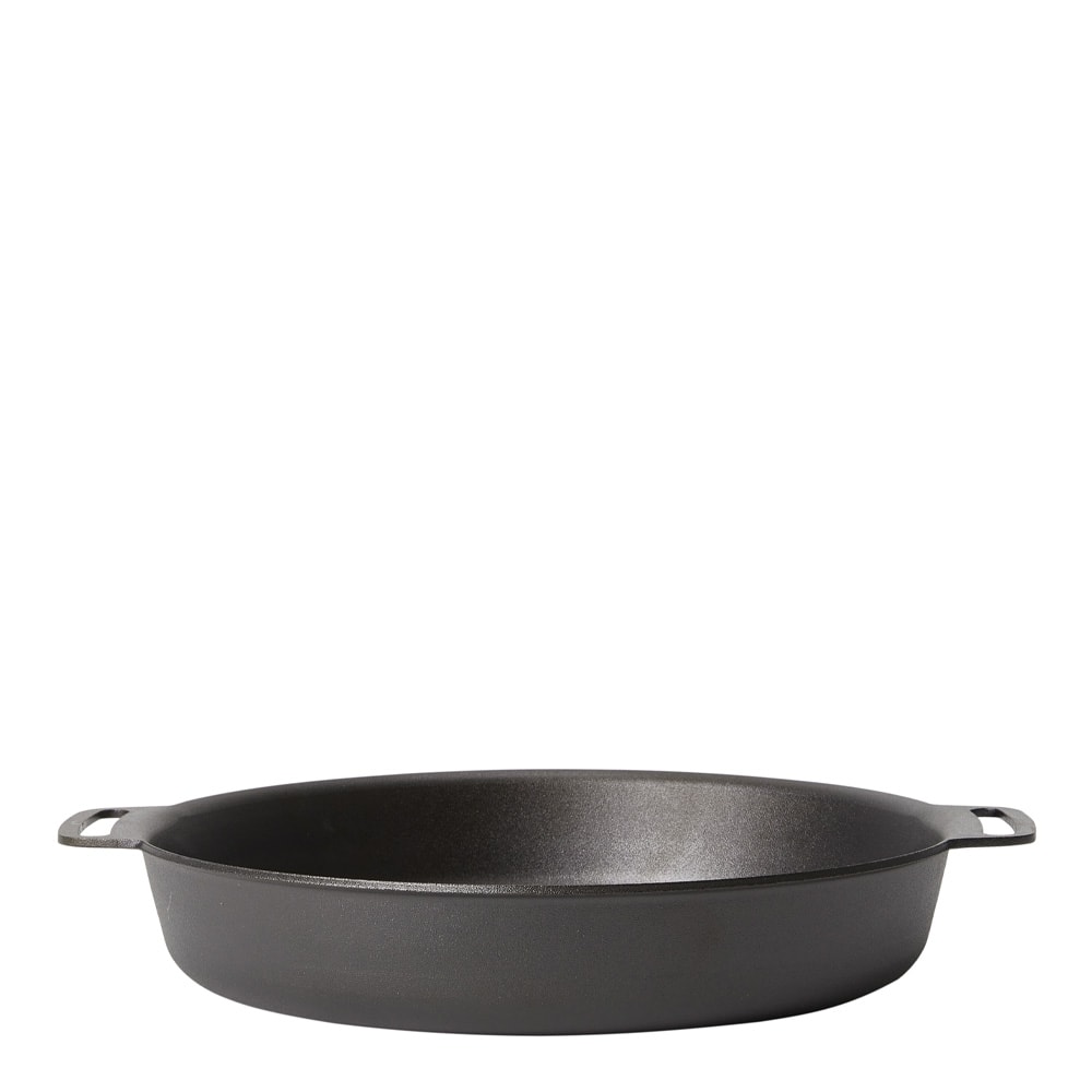 Ugnsform i kolstål 24 cm?Svart