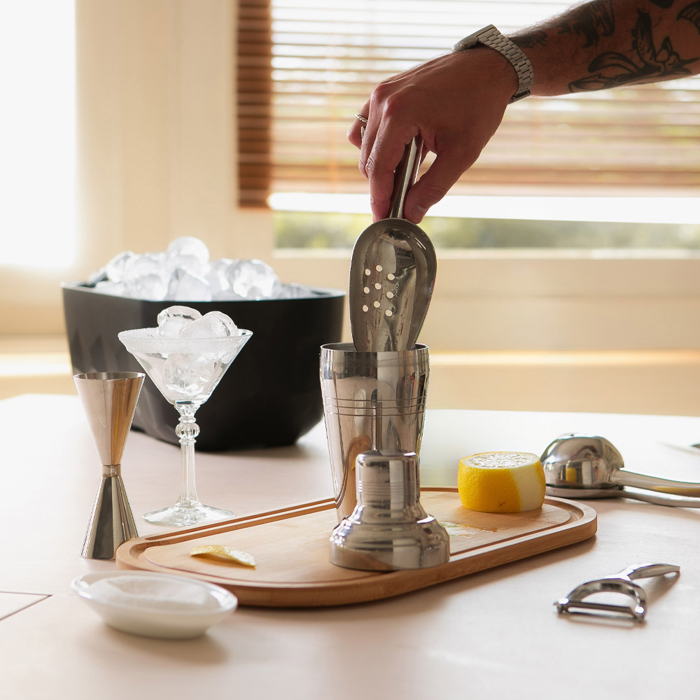 Isskopa 19 cm Rostfri